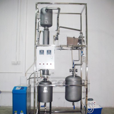 40L/hr, 160L/hr, 320L/hr falling film evaporator for hemp oil extraction